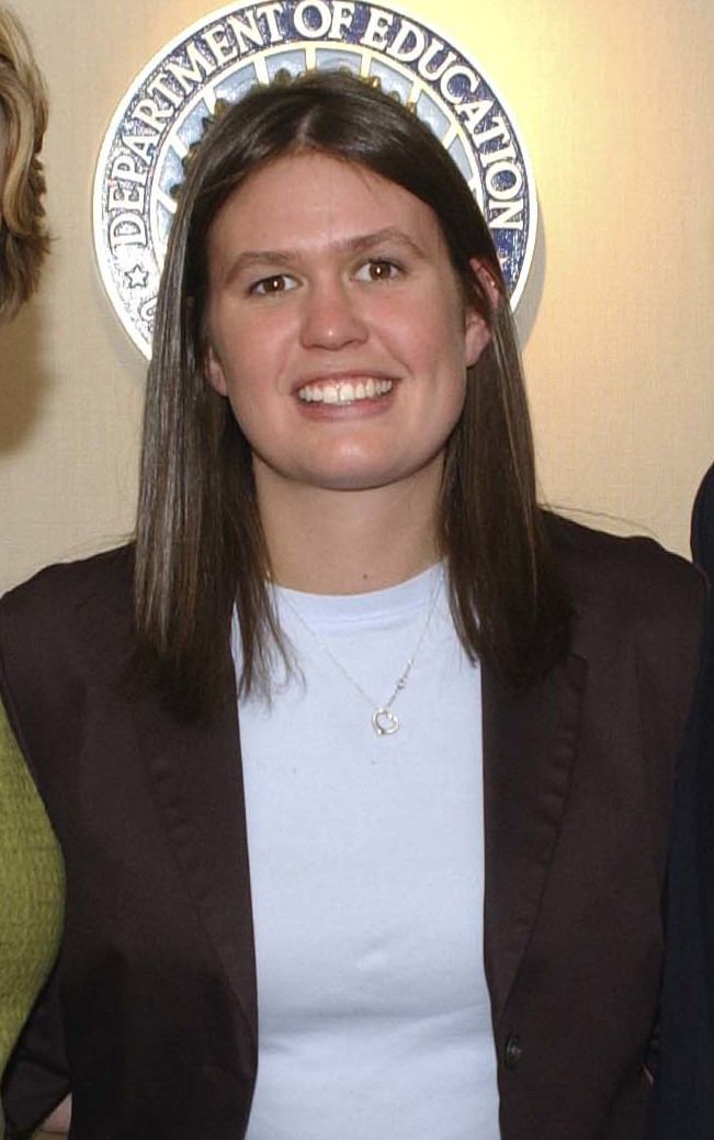 Portrait of Sarah Huckabee Sanders
